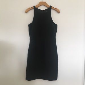 J. Crew Black Racerback Dress